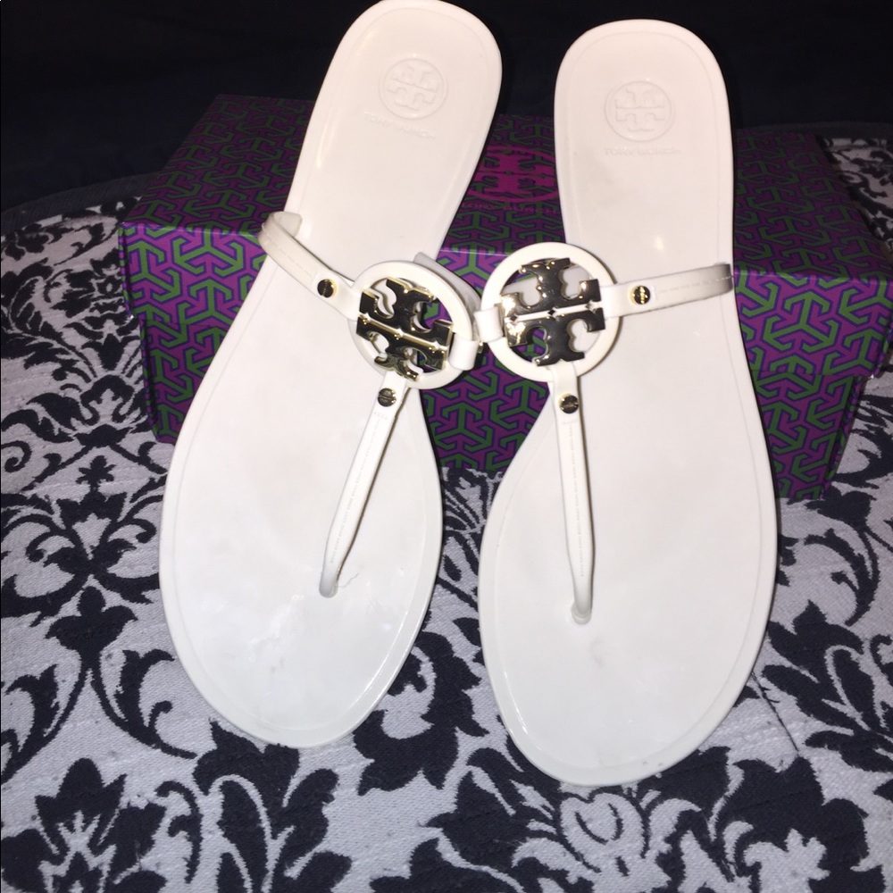White Tory BURCH sandals