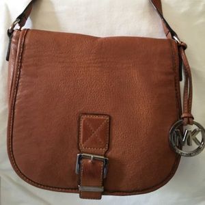 Michael Kors crossbody bag brown leather