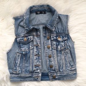Denim Vest Size S