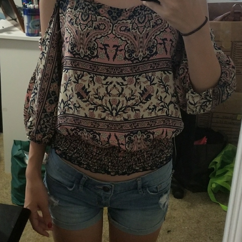 Off shoulder top