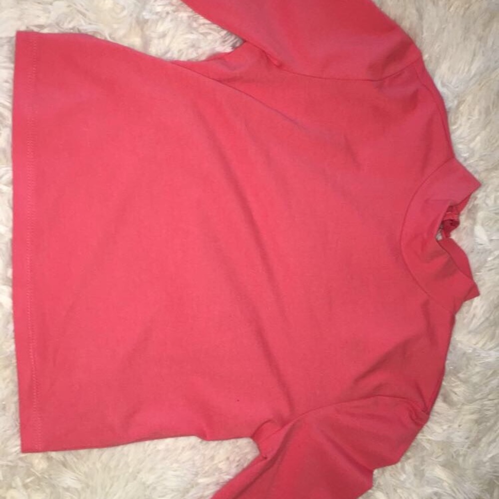 Peach Crop Top