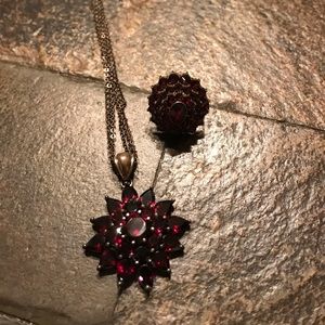 Necklace and matching ring