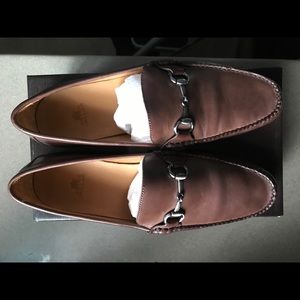 Peter Millar Size 12 Chocolate colored loafers