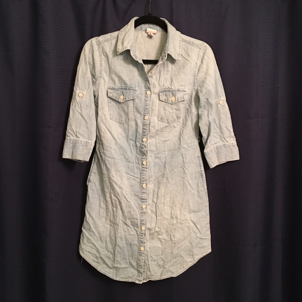 *SALE* Denim Button Down Dress