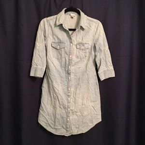 *SALE* Denim Button Down Dress