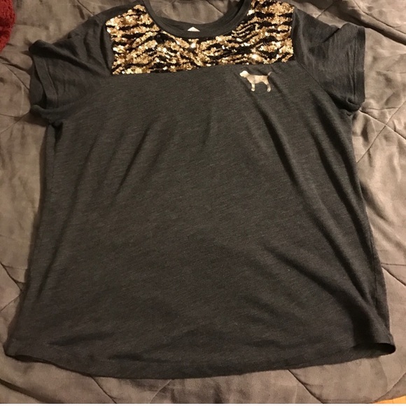 Vs pink sequin shirt - Picture 1 of 1