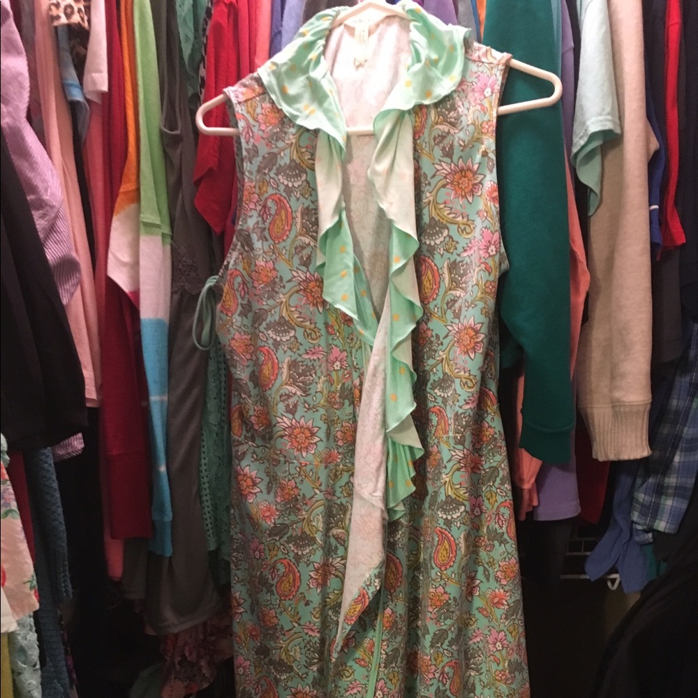 Matilda Jane wrap dress euc