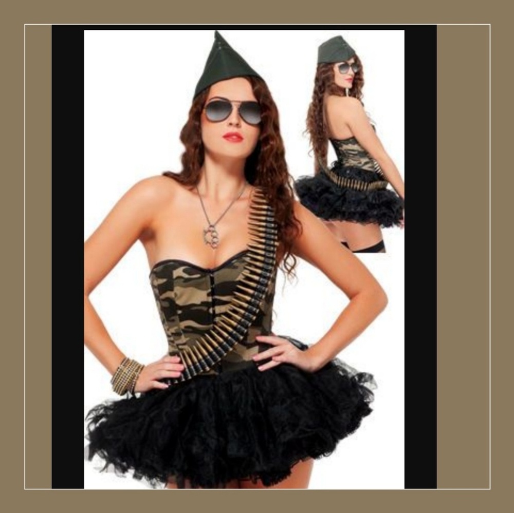 Militant muse costume couture collection