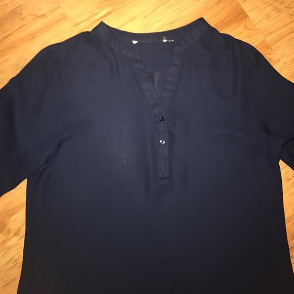 Navy Blouse - Picture 2 of 2