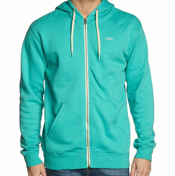 vans teal hoodie