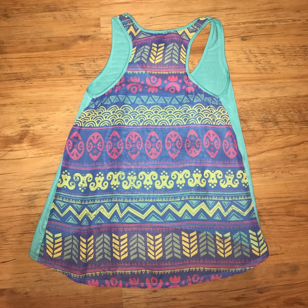 Turquoise Tank Top - Picture 4 of 4