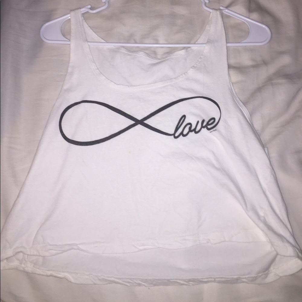 White crop tank