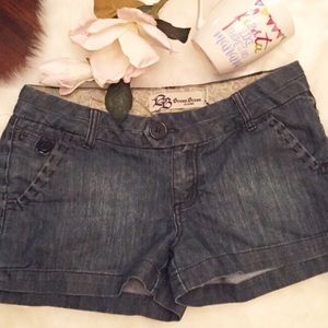 Summer time! Cute denim shorts!