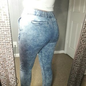 Bullhead Denim Acid wash Joggers