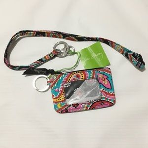 Vera Bradley Lanyard and ID case