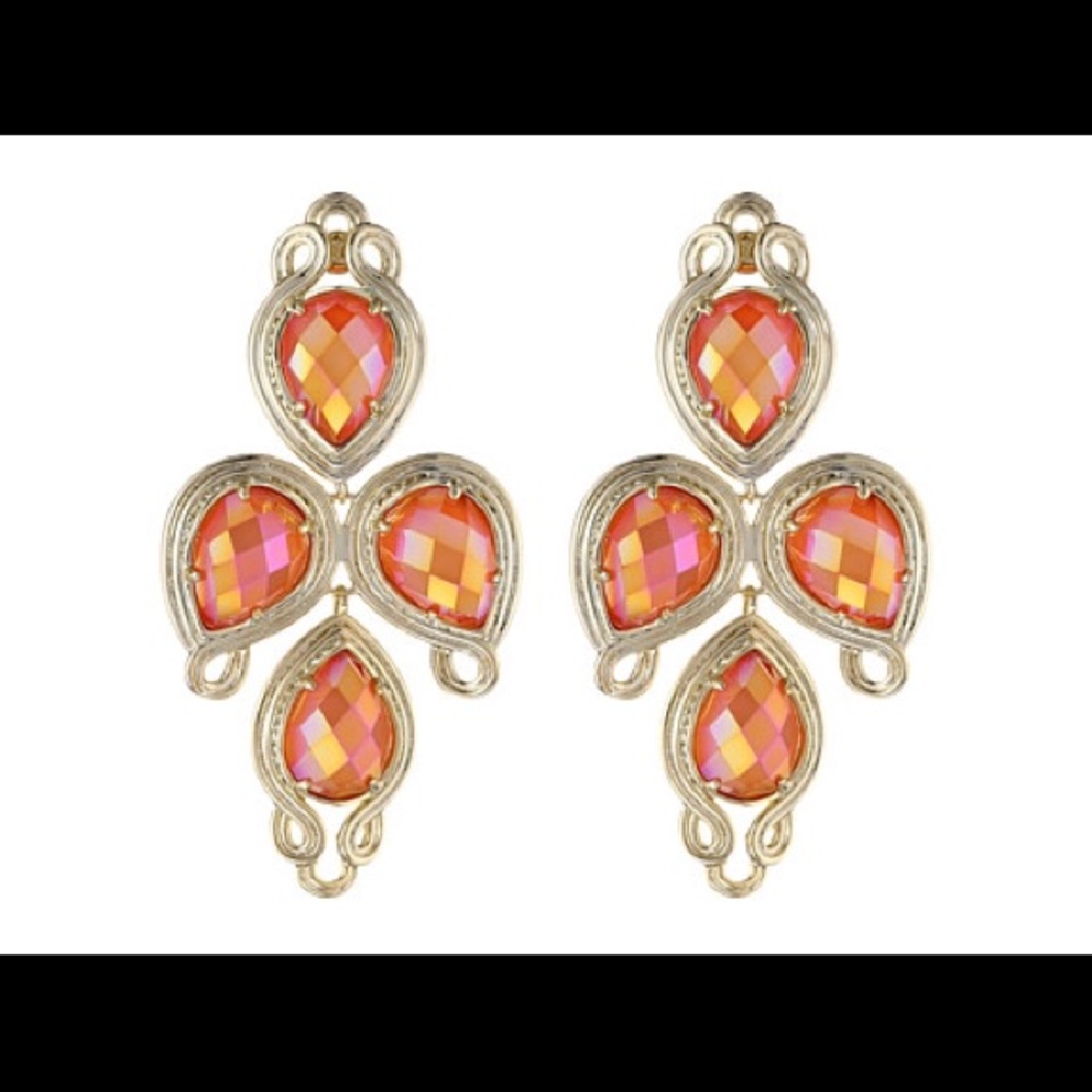 ISO Kendra Scott iridescent tangerine Sylvie's.