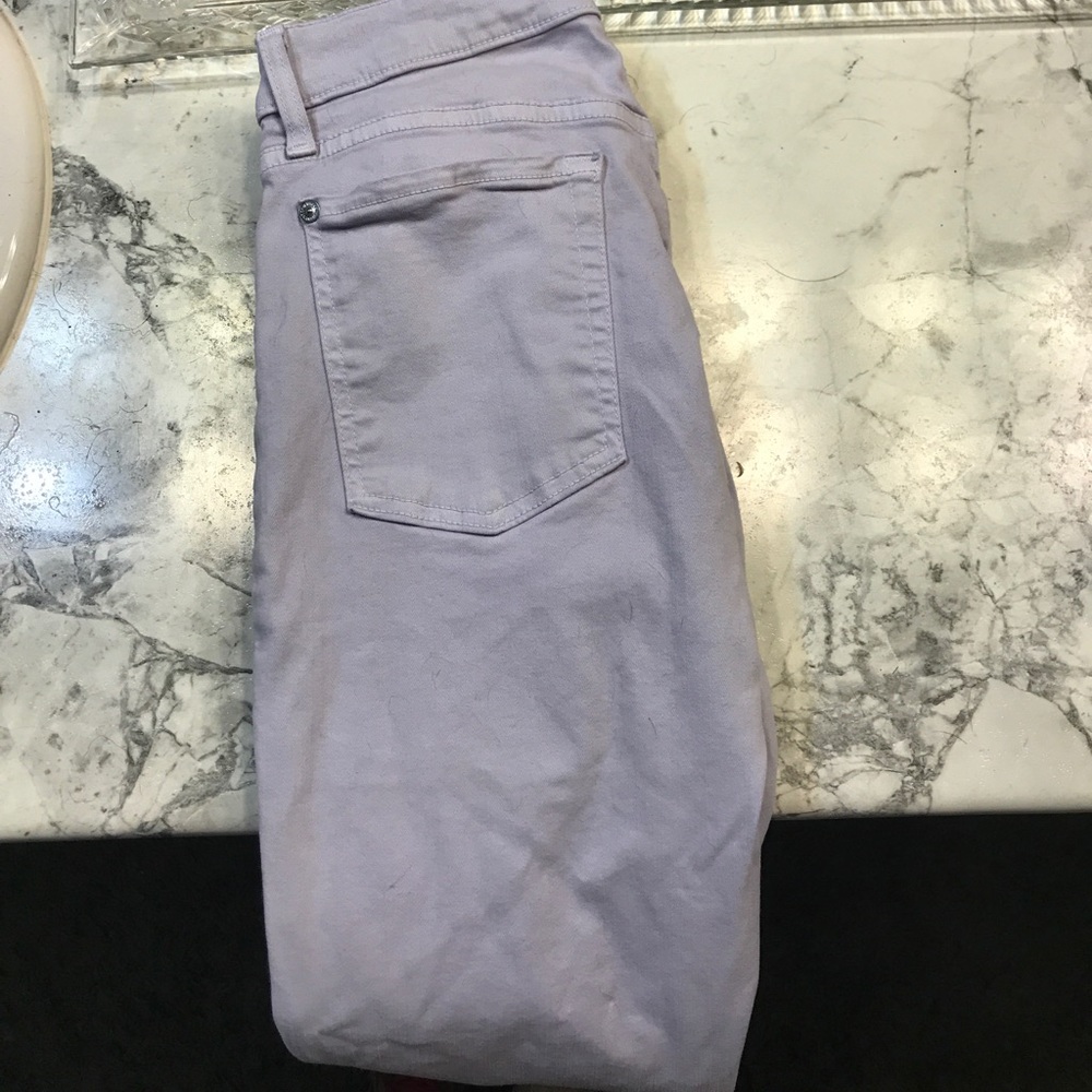 7 for all mankind - lilac skinny jeans