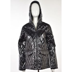 Topshop quilted raincoat