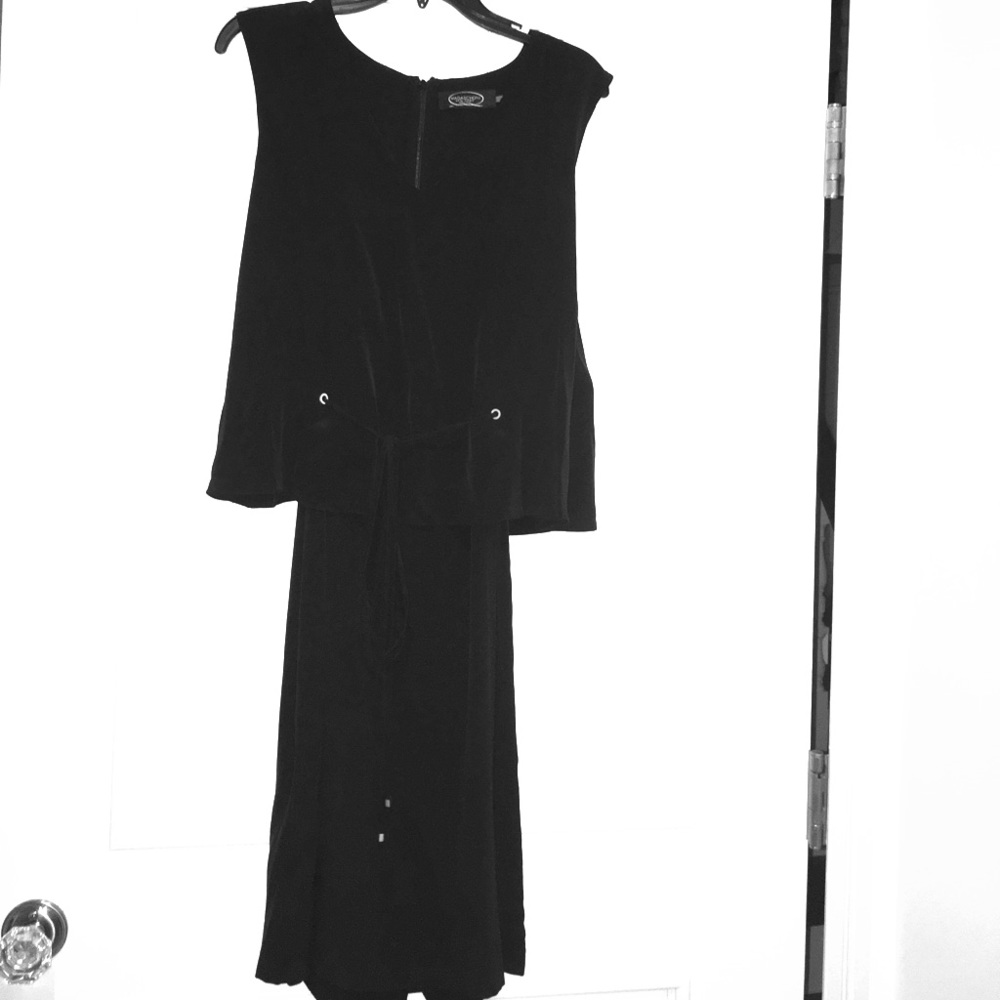 Black Silk Dress