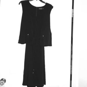 Black Silk Dress