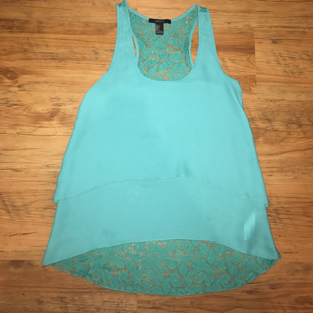 Turquoise Tank Top