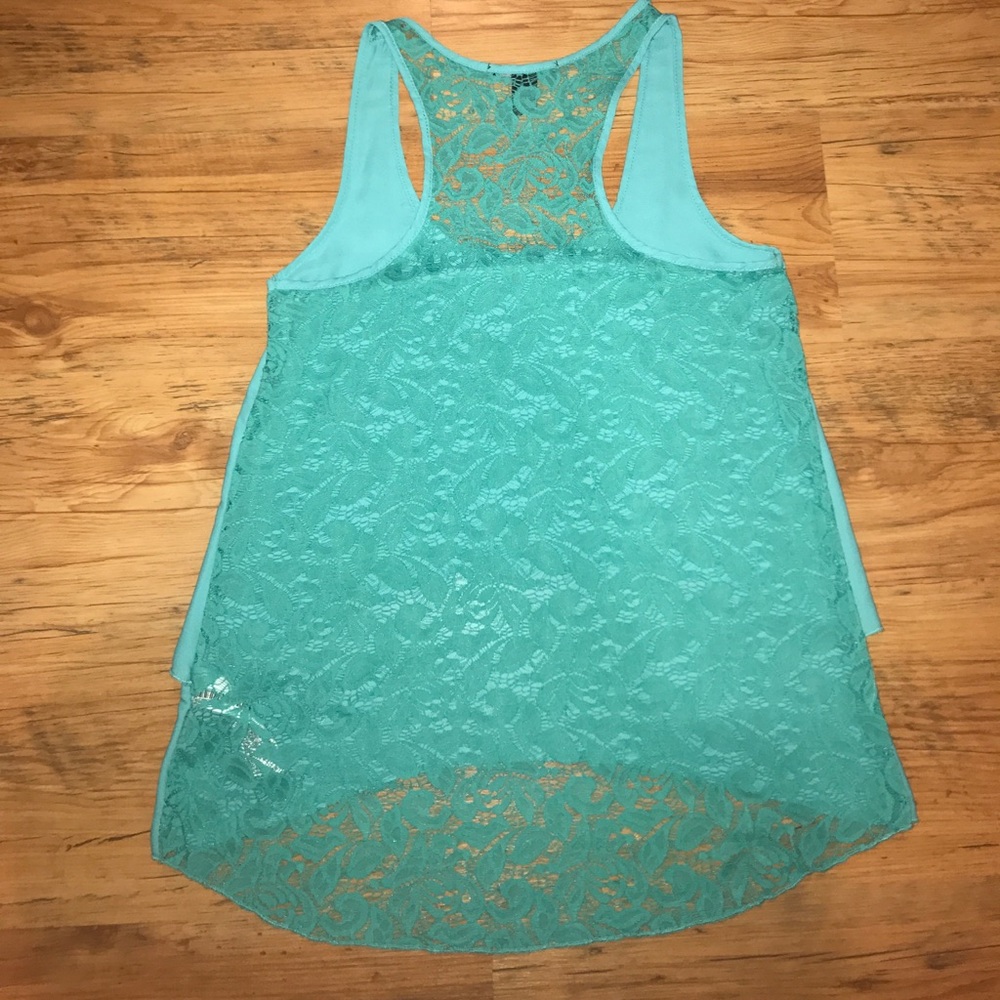 Turquoise Tank Top - Picture 3 of 3