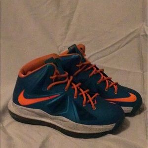 Nike Lebron X "Baltic Blue" GS 543564-402