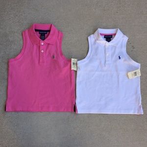 🚫SOLD🚫 (NEW) Ralph Lauren Girl’s Set Polo Tanks