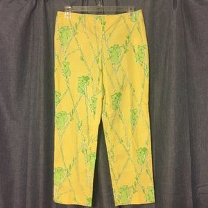 Lilly Pulitzer yellow koala resort pants