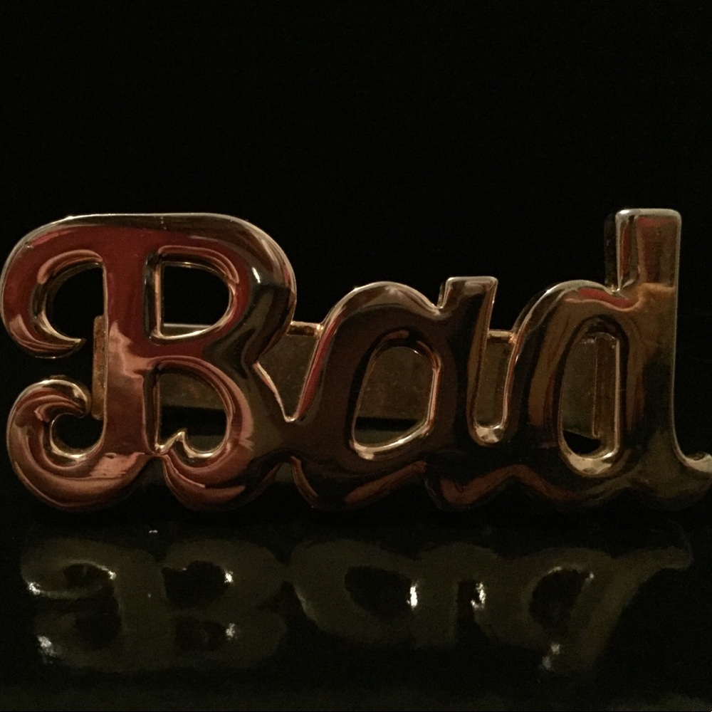 "BAD" Knuckle Ring