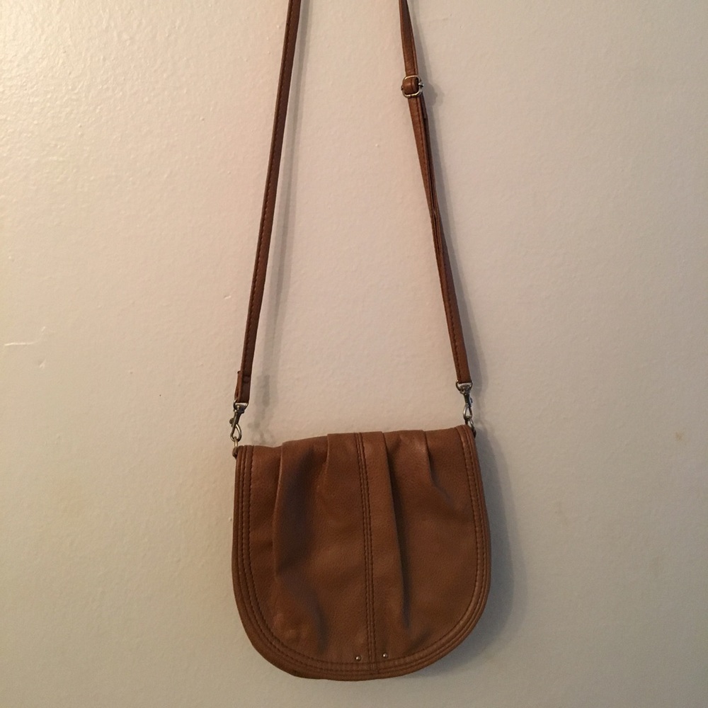 Brown crossbody mini purse