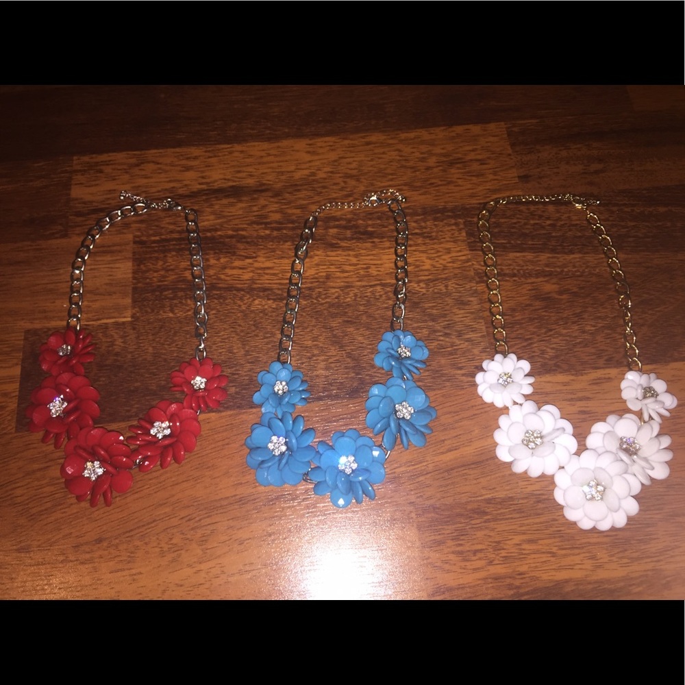 Flower necklaces