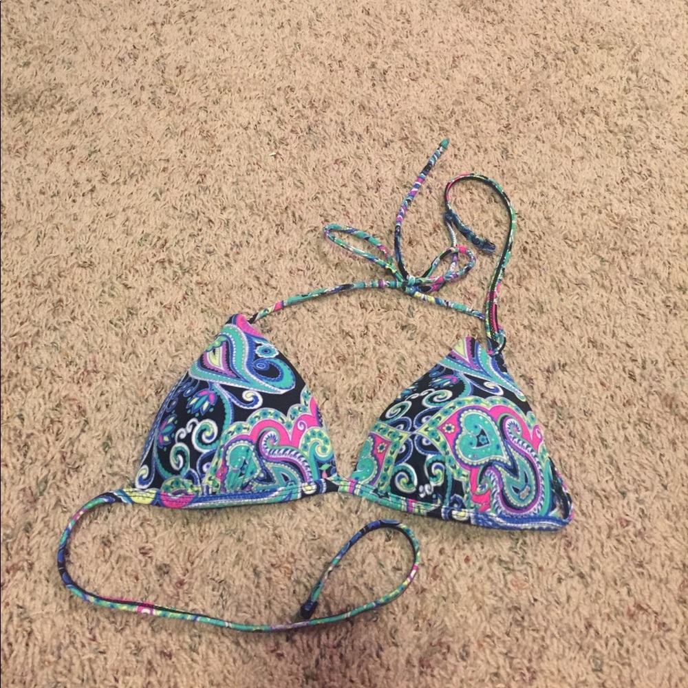 Cute OP swirled bikini top *SOLD*