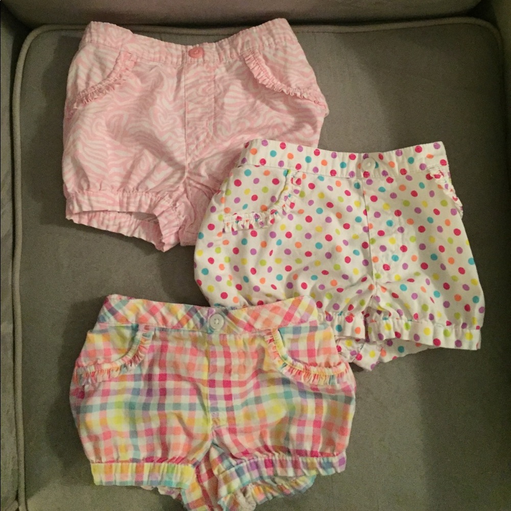 3 pair of mixed print bloomers