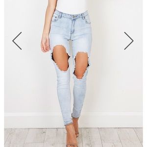 Zendaya Jeans in light wash