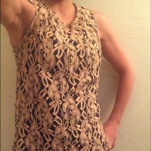 Lace tank top