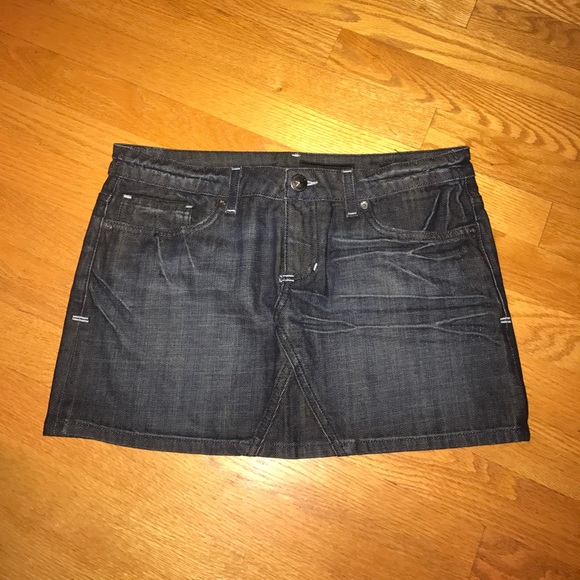 People's Liberation denim skirt size 26 - Picture 1 of 3