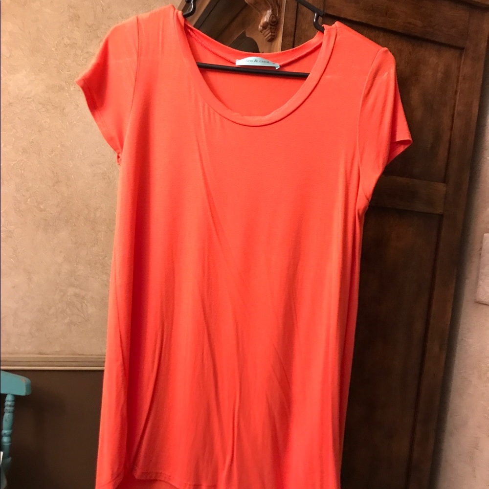 Tunic style tee
