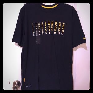 Nike 'Live Strong' T-shirt NWT