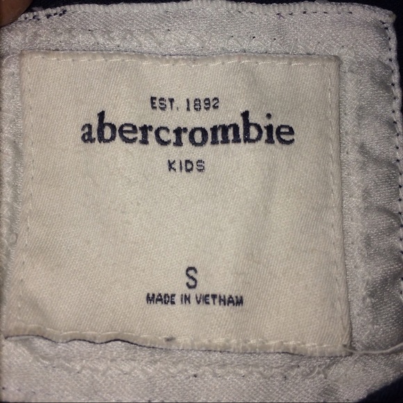 Blue v neck abercrombie kids tee - Picture 3 of 3