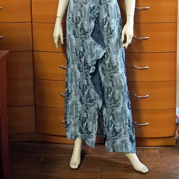 Linen Gauze Summer Maxi Dress With Hood - Made In Europe Party Dress - Picture 6 of 8