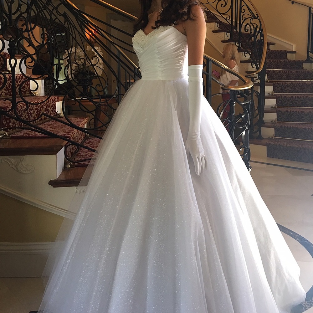 bridal gown