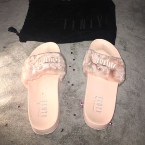 Fenty Pink Slides 💞