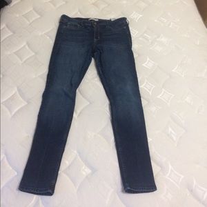 Hollister blue super skinny jeans size 15 (32w)