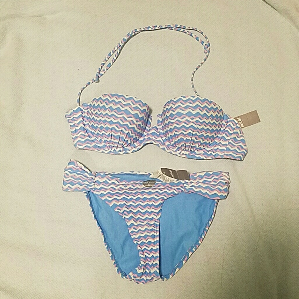 Zigzag Patterned Bikini