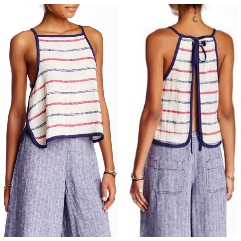 FLASH SALE🎉 Free People Serendipity Striped Tank - Picture 3 of 4