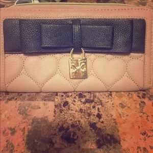 Betsy Johnson wristlet purse