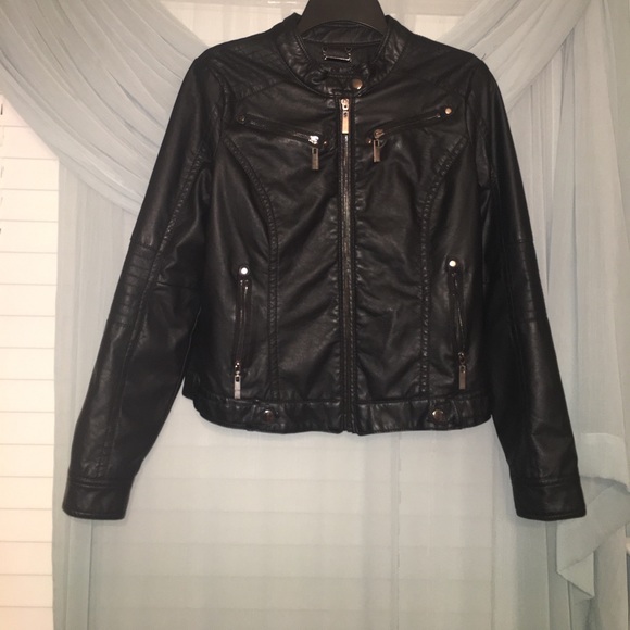 33 off kohls Jackets & Blazers Kohls Vegan Leather BRAND NEW leather