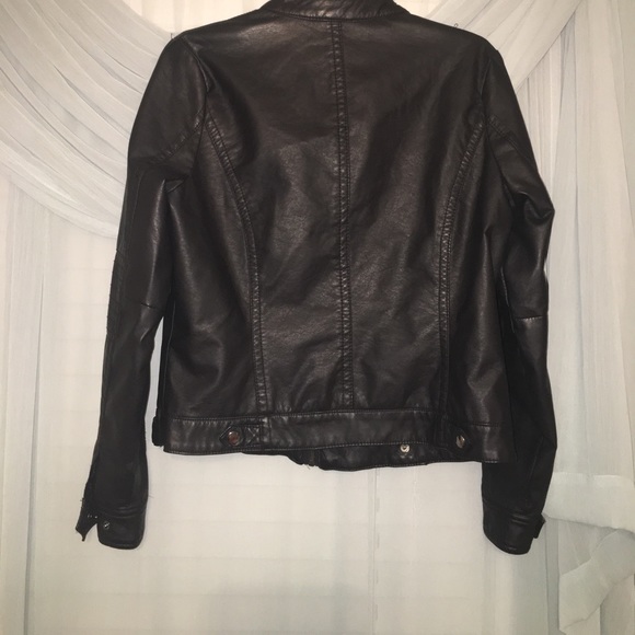 33 off kohls Jackets & Blazers Kohls Vegan Leather BRAND NEW leather
