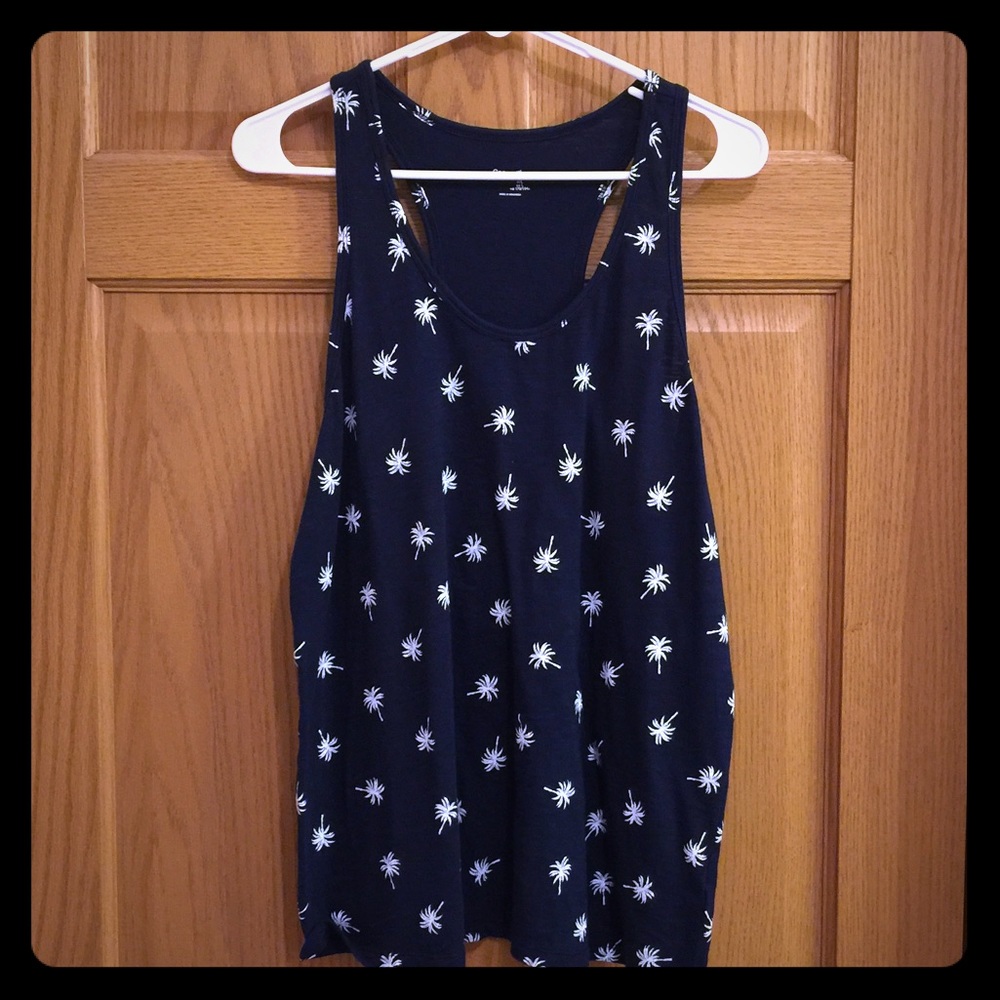 NWOT women's Gap palm tree tank